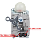 Carburetor for 753-06190 MTD Troy-Bilt TB21EC TB22 TB22EC TB32EC TB25CB WS2200 WC2200 WS210 Craftsman Bolens Murray Trimmer Replace 753-06423